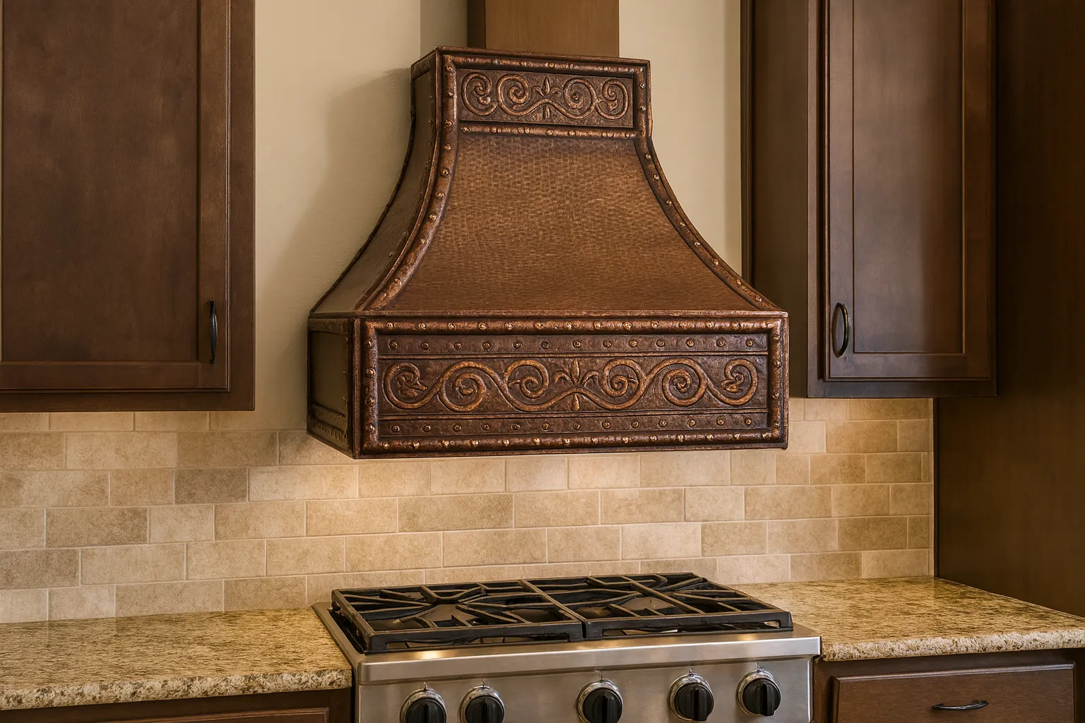 Campanas de cobre para cocina